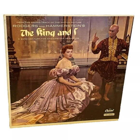 Rodgers And Hammerstein The King And I (Vinyl, 1962) Capitol W-740 VG LP Record - Picture 1 of 9